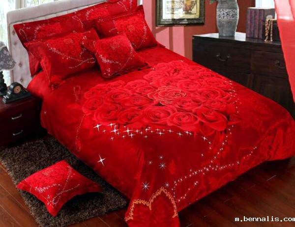 结婚床上四件套 结婚床上四件套